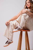 Ad Samba Og Sintético Bege/Café