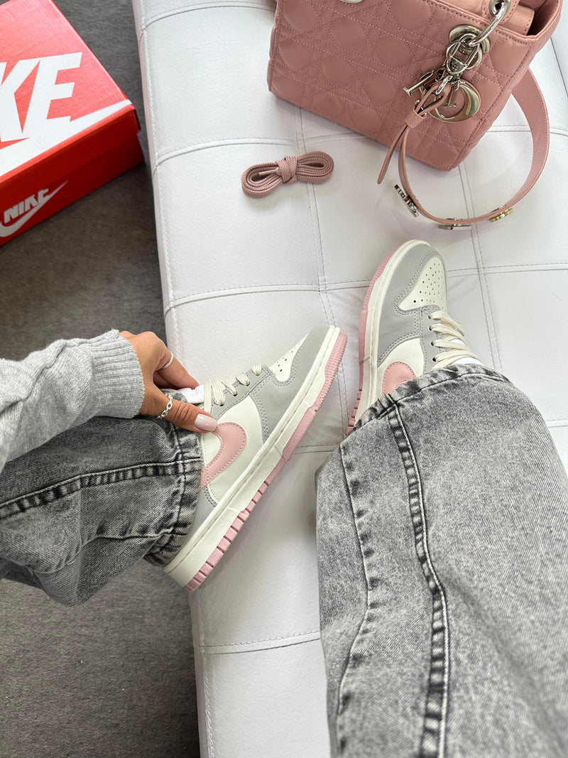 Nk Dunk Low Pro Cinza Off Rose