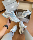 Nb 9060 Branco Cinza Detalhe Azul