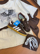 Ad Samba OG Coffe Parcial Couro