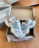 Nb 9060 Branco Cinza Detalhe Azul