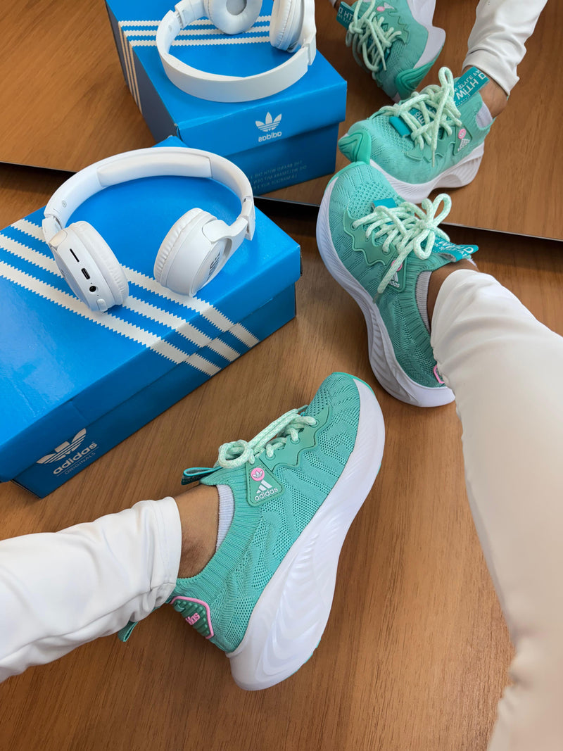 Ad Sport Knit Verde Água