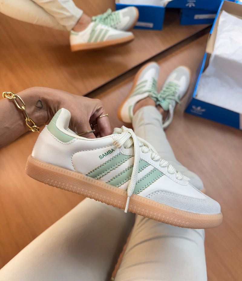 Ad Samba OG Sintético Bco/Verde