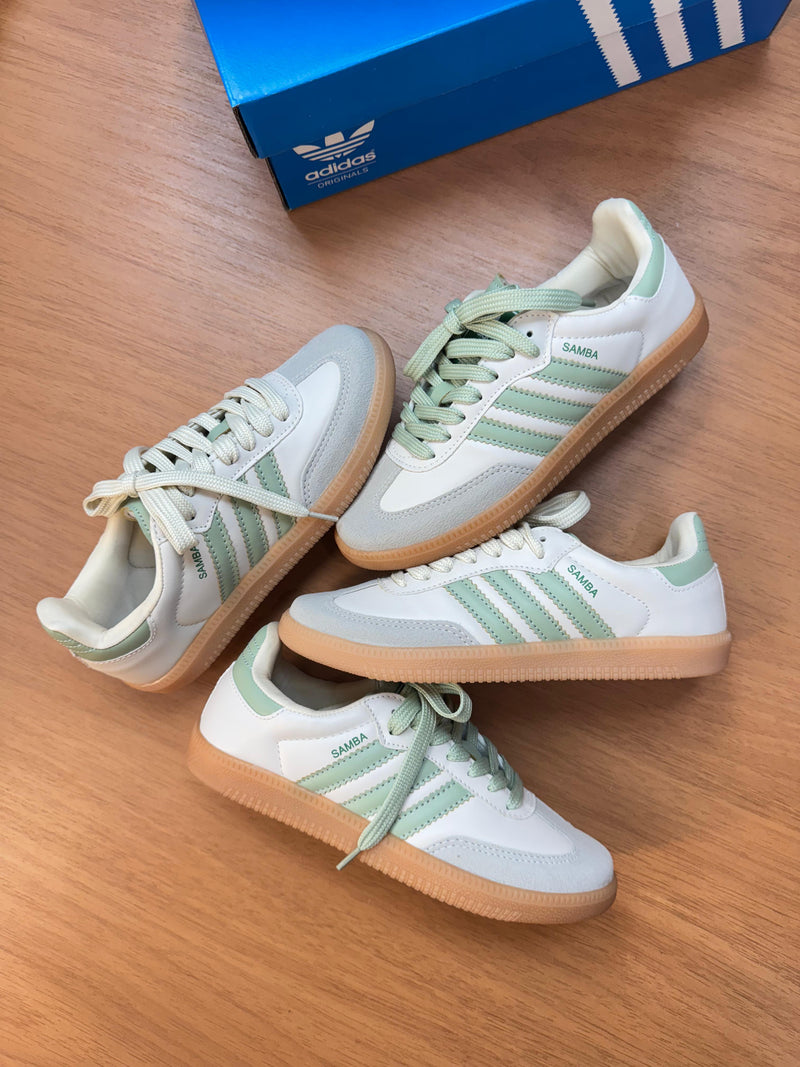 Ad Samba OG Sintético Bco/Verde