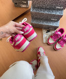 Nk Dunk Low Pro Camurça Pink