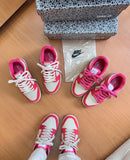 Nk Dunk Low Pro Camurça Pink