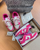 Nk Dunk Low Pro Camurça Pink