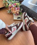 Nk Dunk Low Pro Nobuk Vinho/Rosa