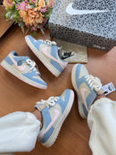 Nk Dunk Low Pro Nobuk Azul/Rosa