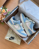 Nk Dunk Low Pro Nobuk Azul/Rosa