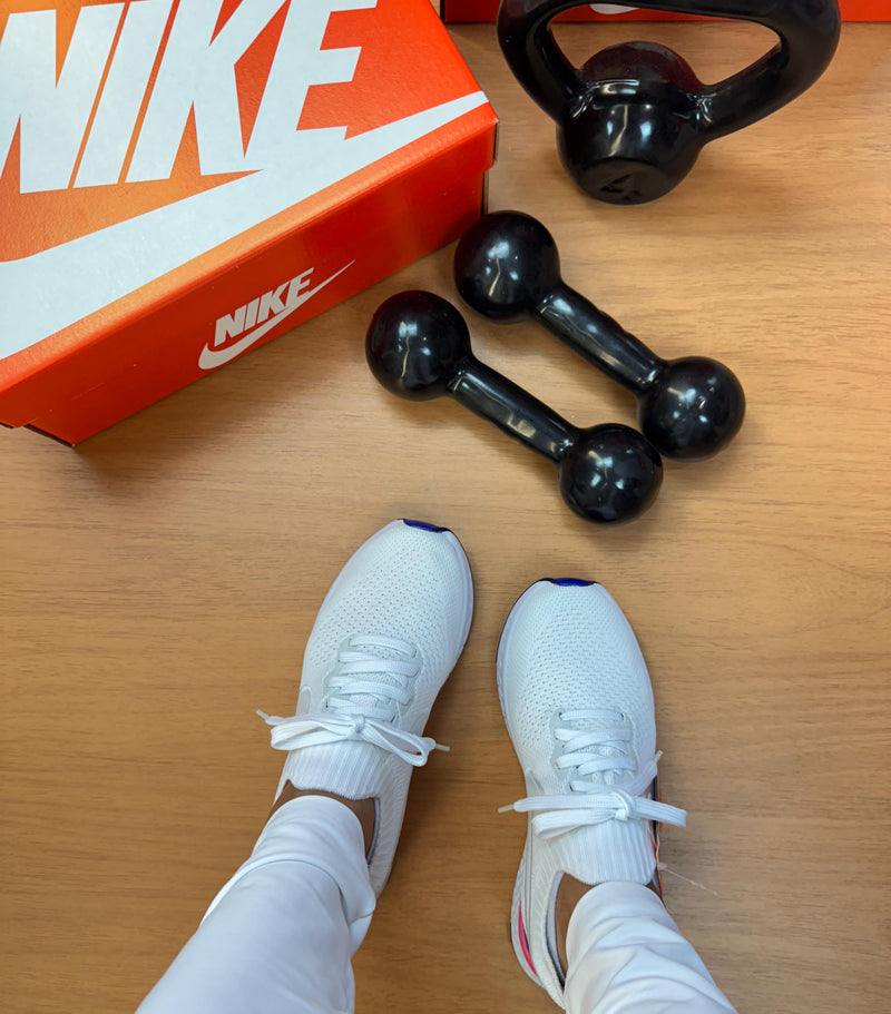 Nk Epic React Branco/Pink