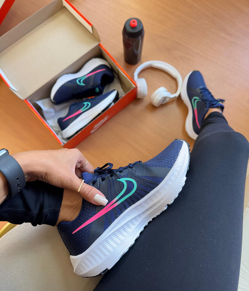 Nk Zoom Azul/Rosa