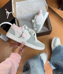 Nk Jordan Low Cinza/Rosa