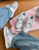 Nk Jordan Low Cinza/Rosa