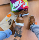 Nk Dunk Low Pro Camurça Marrom