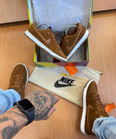 Nk Dunk Low Pro Camurça Marrom