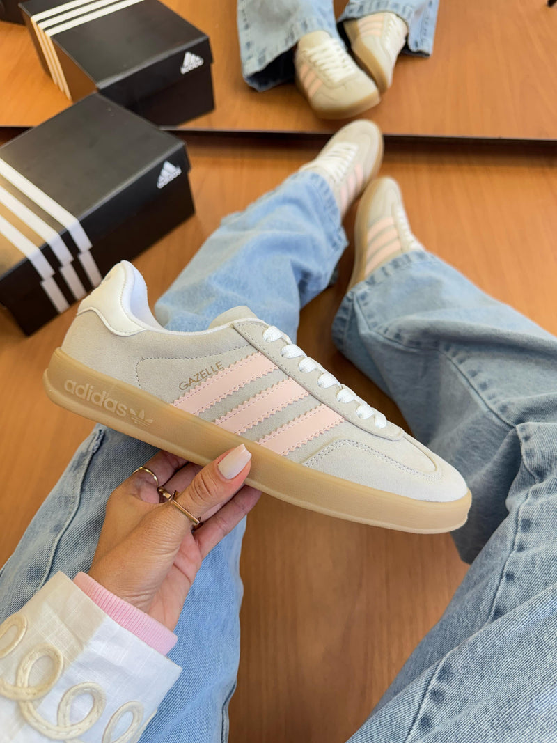 Ad Gazelle Cinza/Rosê