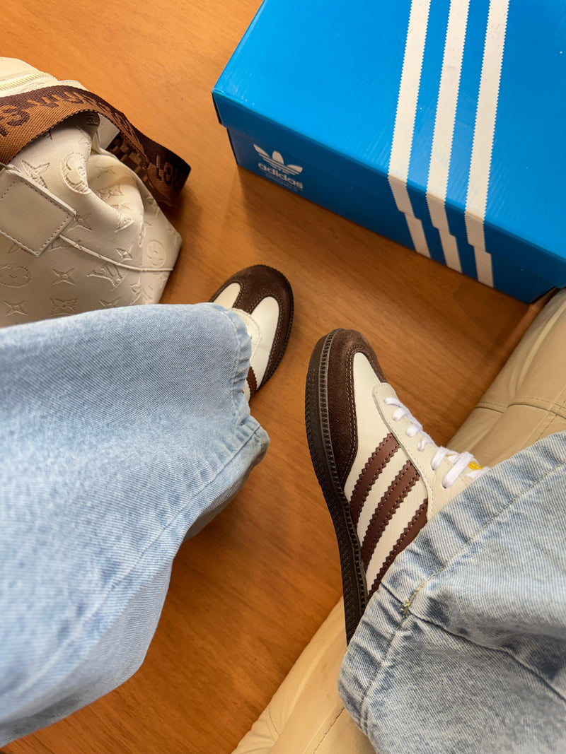 Ad Samba OG Branco/Coffe