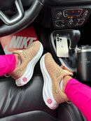 Nk Reactx Infinity Run 4 Bege/Pink