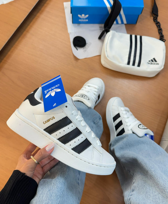 Ad Campus 00s Branco Preto