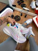 Nk React Infinity Run 4 Cinza/Lilás