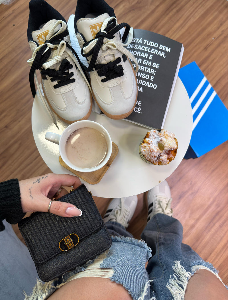 Ad Samba Off White/Preto