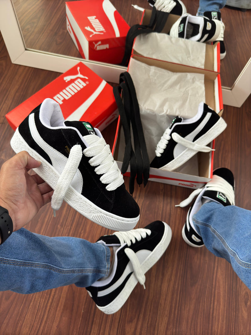 Pm Suede Preto Branco