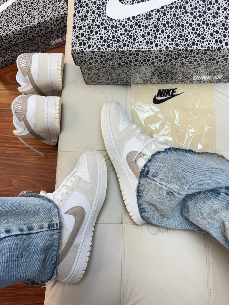 Nk Dunk Luxo Off/Bege