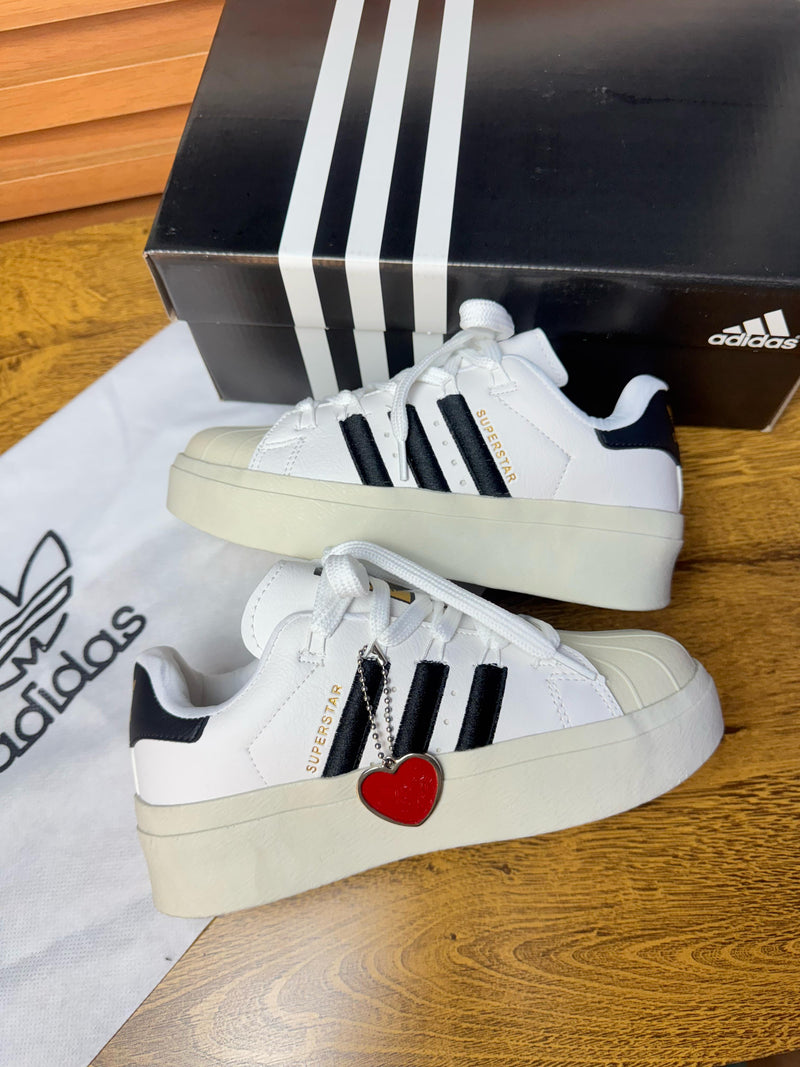 Ad Super Star Bonega Branco/Preto