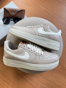 Nk Air Force f1 luxo Bege/Bco