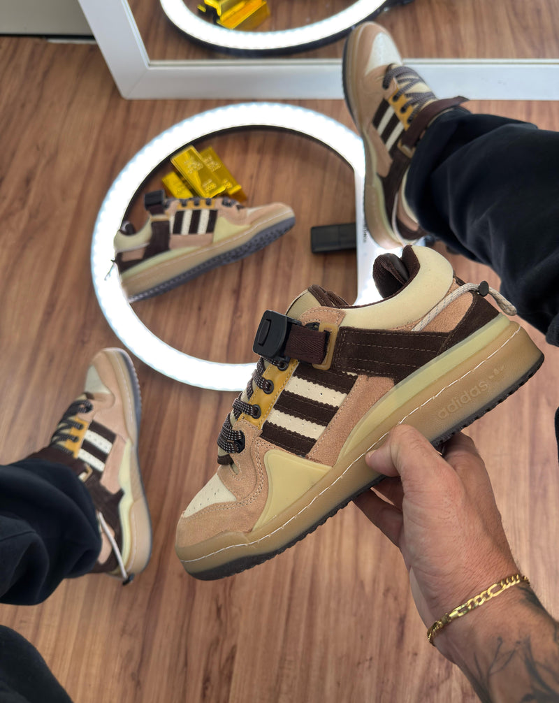 Ad Forum Low x Bad Bunny Marrom Pto