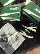 Pm Suede XL Infantil Pto/Branco