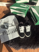 Pm Suede XL Infantil Pto/Branco