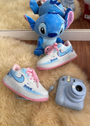 Nk Air Force Infantil Stitch Azul
