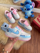 Nk Air Force Infantil Stitch Azul