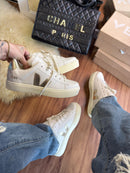 Vr Cadarço Off White/Ouro