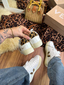 Vr Cadarço Branco/Onça