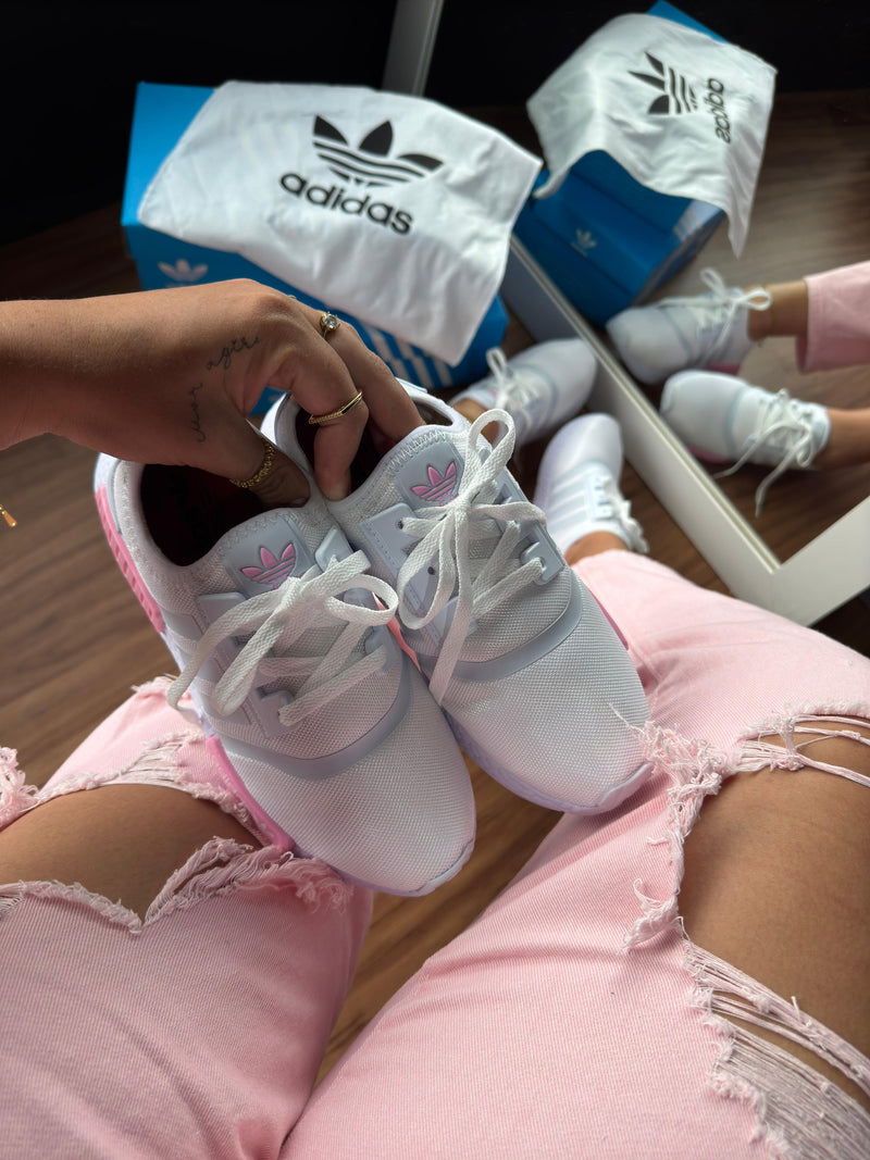 Ad Nmd Branco Rosa
