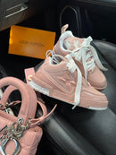 LV Skate Sneaker Oversized Flower Rosê