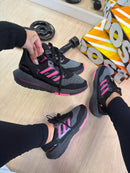 Ad Ultra Boost Preto Rosa