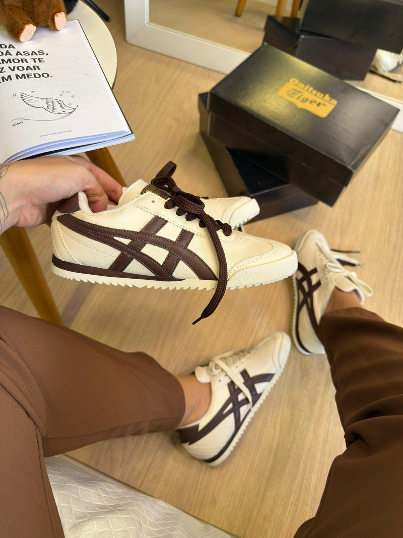Ascs Onitsuka Tiger Off White/Café