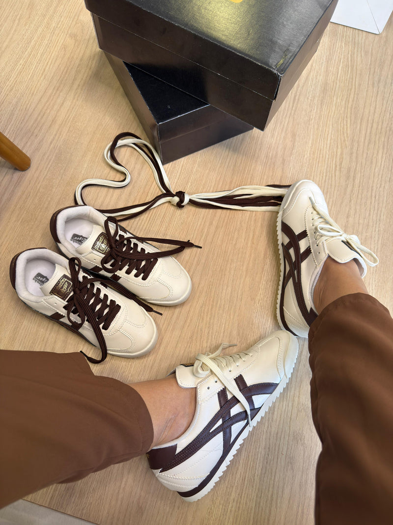 Ascs Onitsuka Tiger Off White/Café