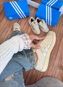 Ad Super Star Cabeção Off White/Ouro