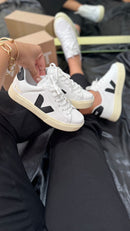 Vr Cadarço Branco/Preto