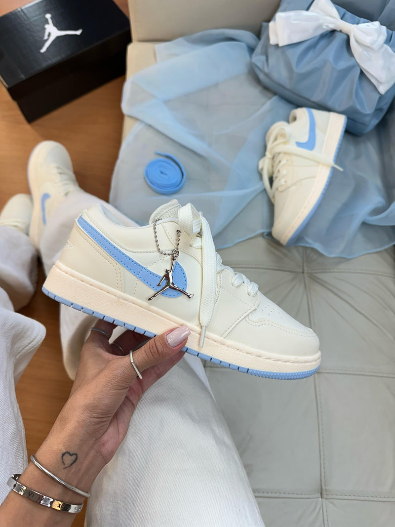 Nk Jordan Low Bco/Azul