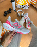 Ad Ultra Boost Cinza Rosa