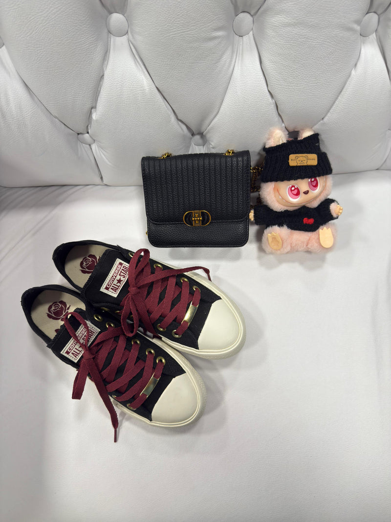 Converse Star Preto Lona