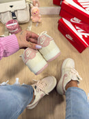 Nk Air Force GS Prime Off White/Rose