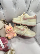 Nk Air Force GS Prime Off White/Rose