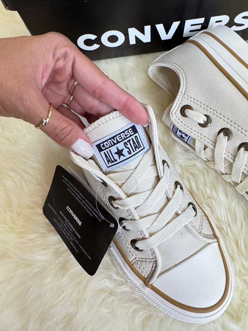 Converse Star Plataforma Areia Pu